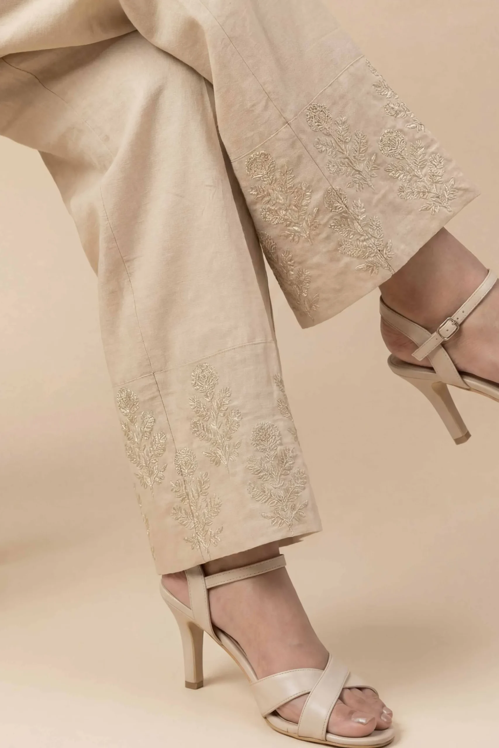Embroidered Trousers - PE26-640