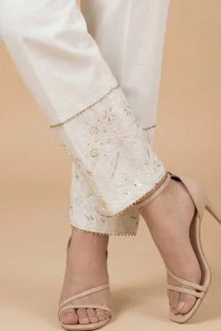 Embroidered Trousers - PE26-642