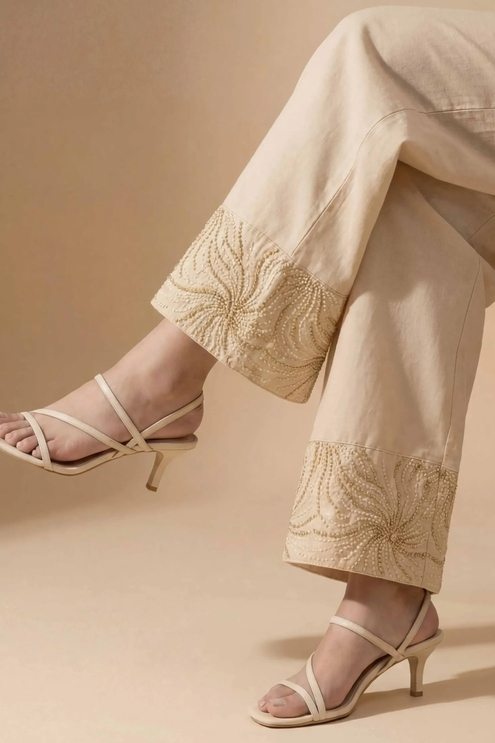 Embroidered Trousers - PE26-661