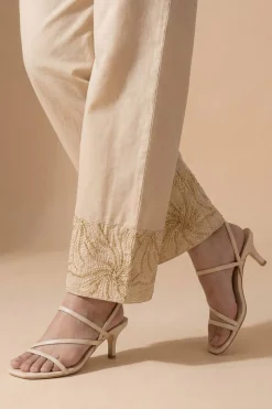 Embroidered Trousers - PE26-661