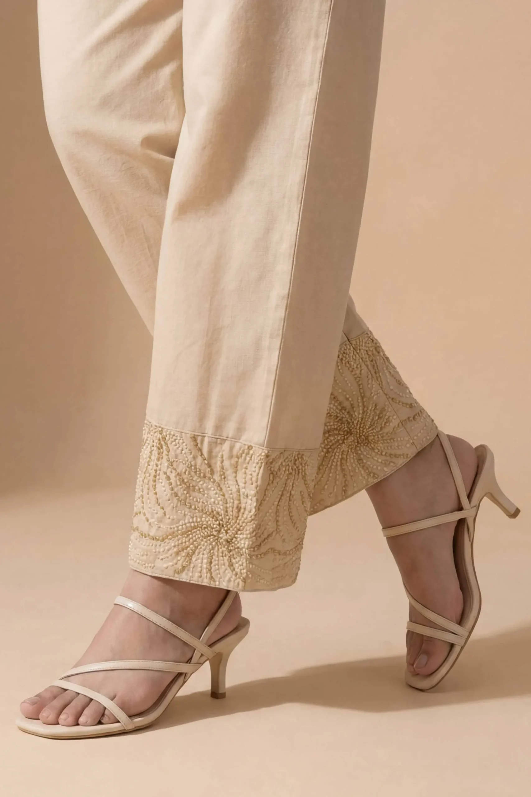 Embroidered Trousers - PE26-661