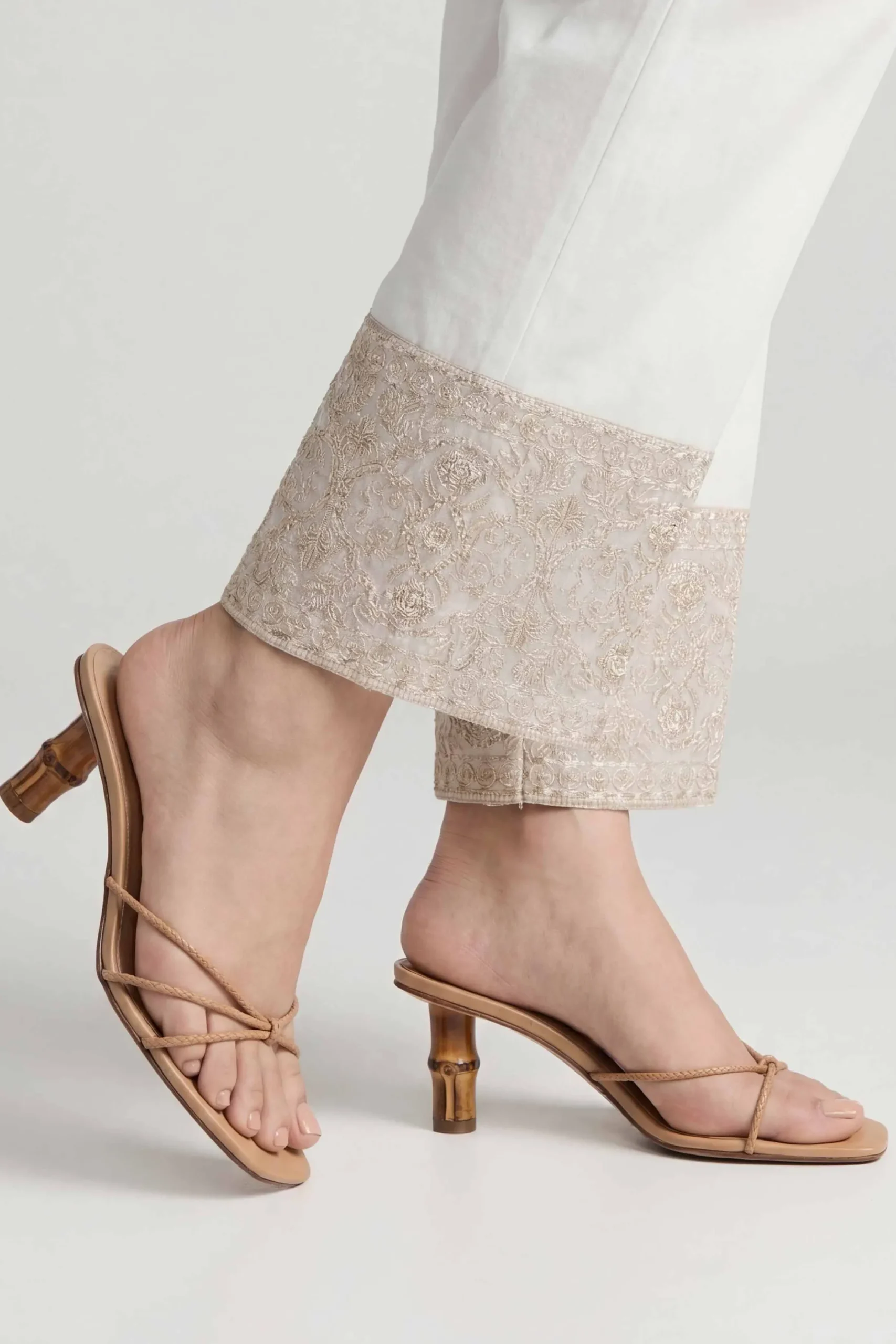 Embroidered Trousers - PE26-659