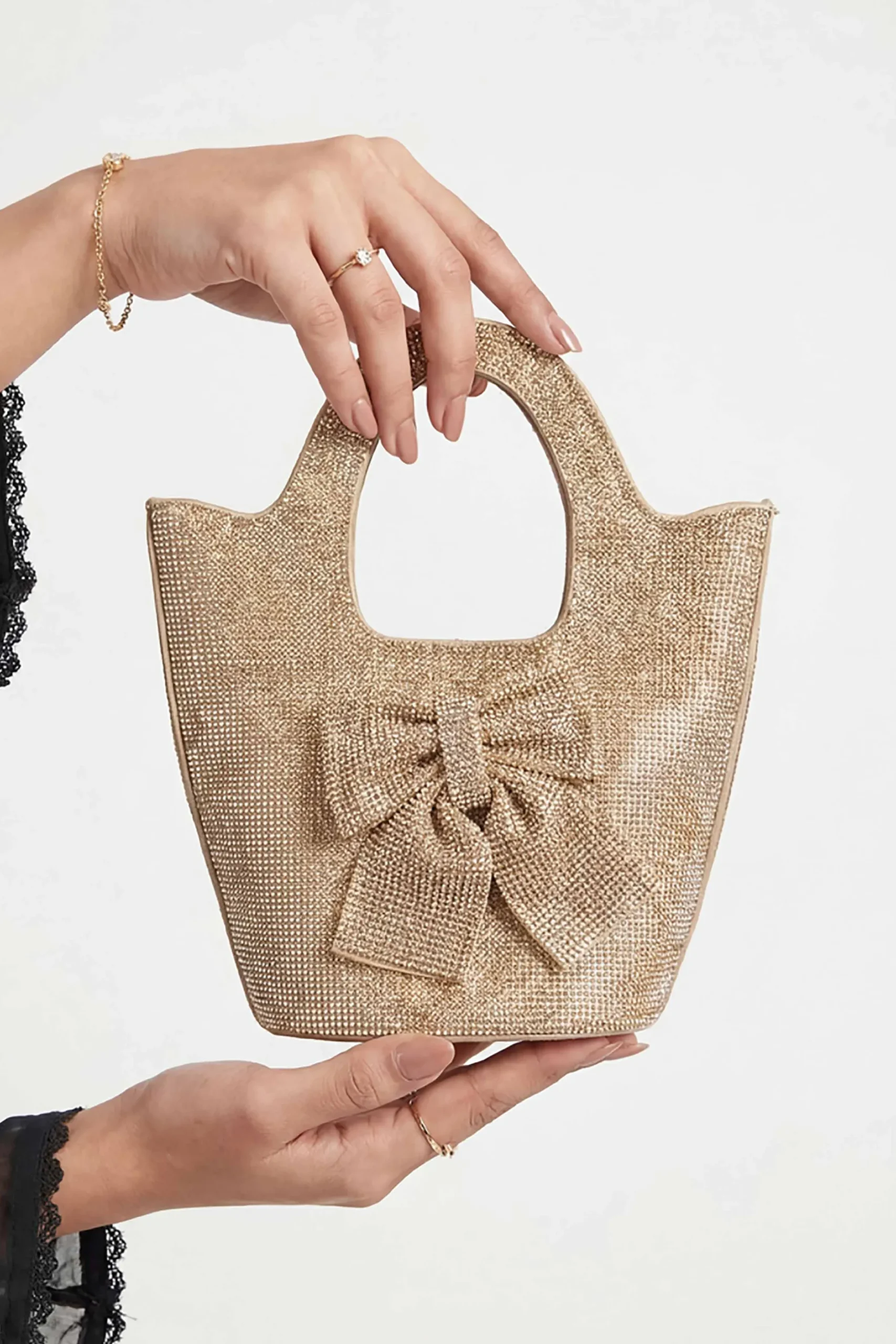 Gold Clutch-448522119