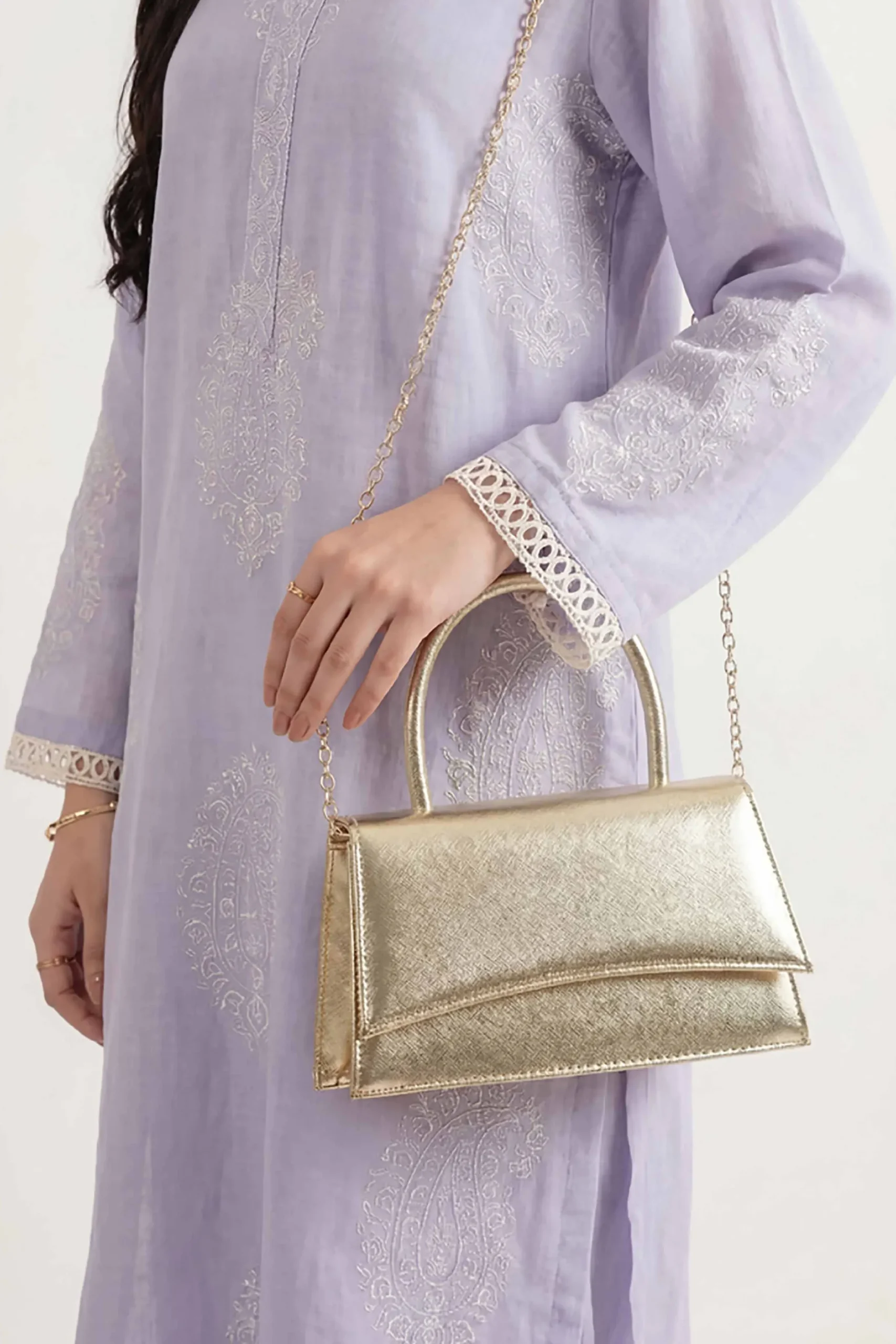 Gold Clutch-448692119