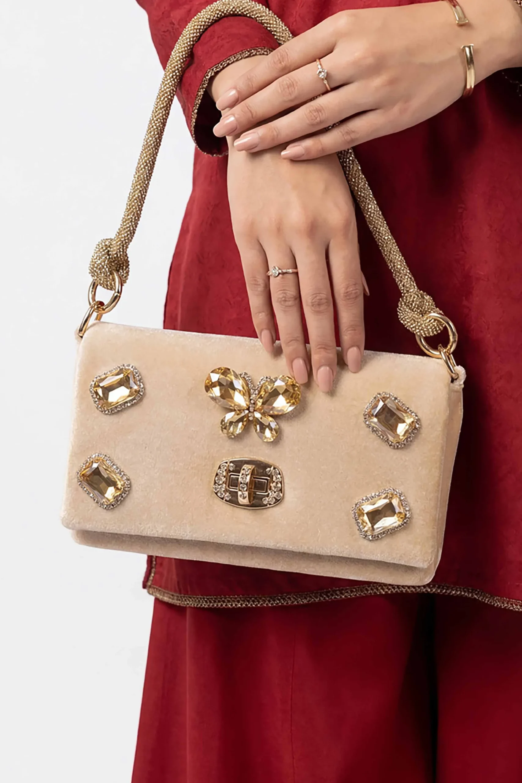 Gold Clutch-448502119
