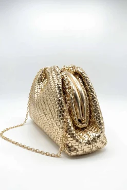 Gold Clutch-448902119