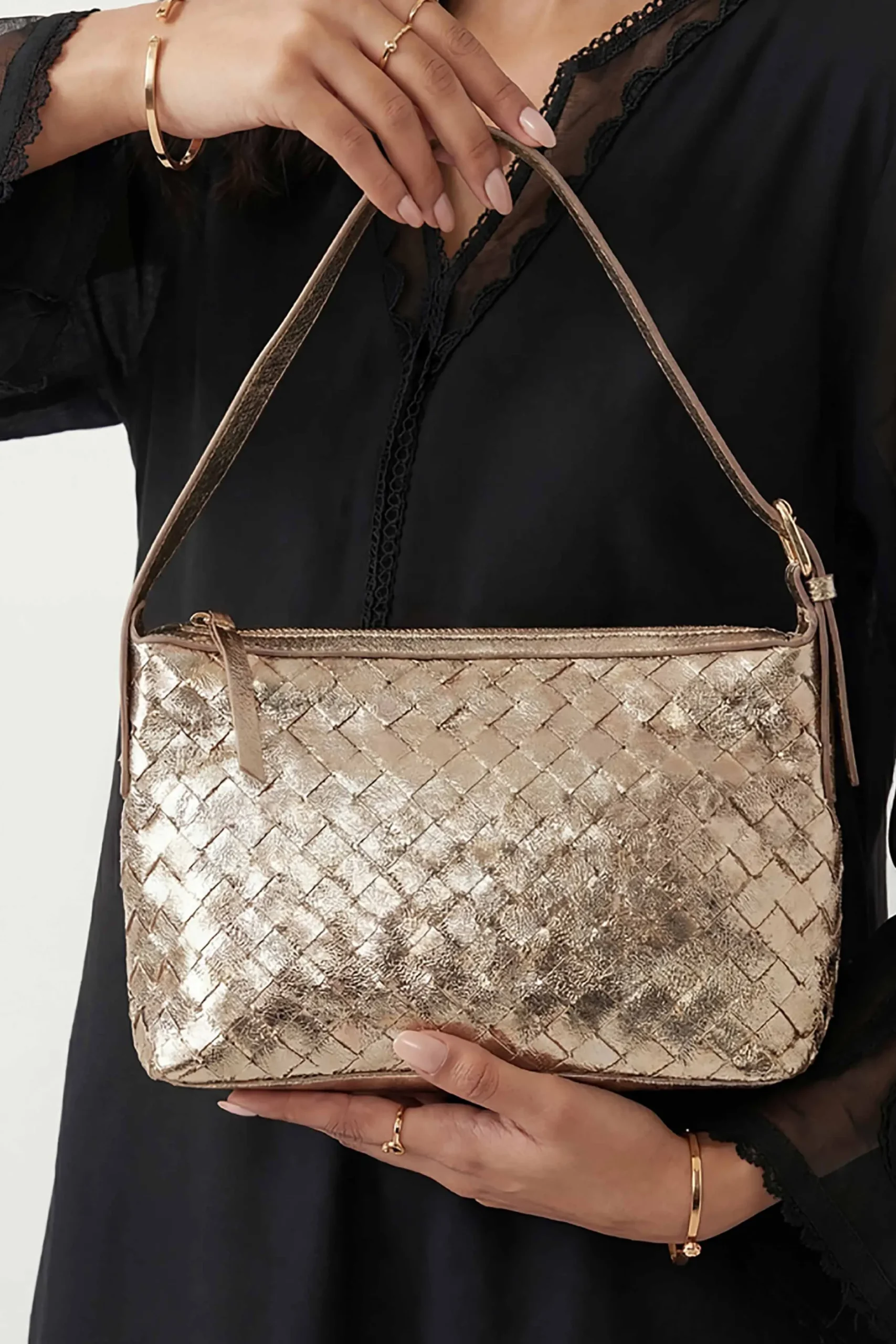 Gold Evening Bag-448982119