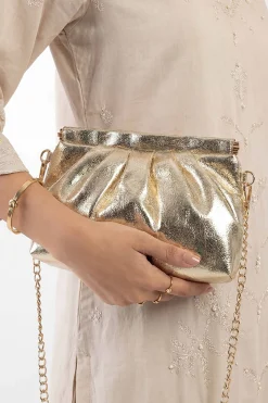 Gold Evening Bag-448852119