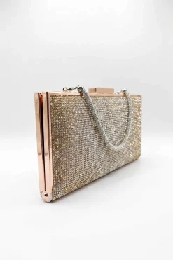 Gold & Silver Clutch-448632119