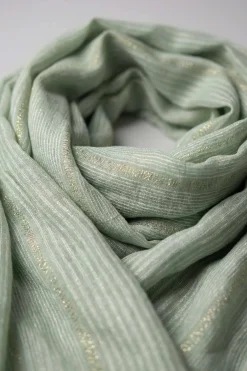 Green Women Scarf-443412104