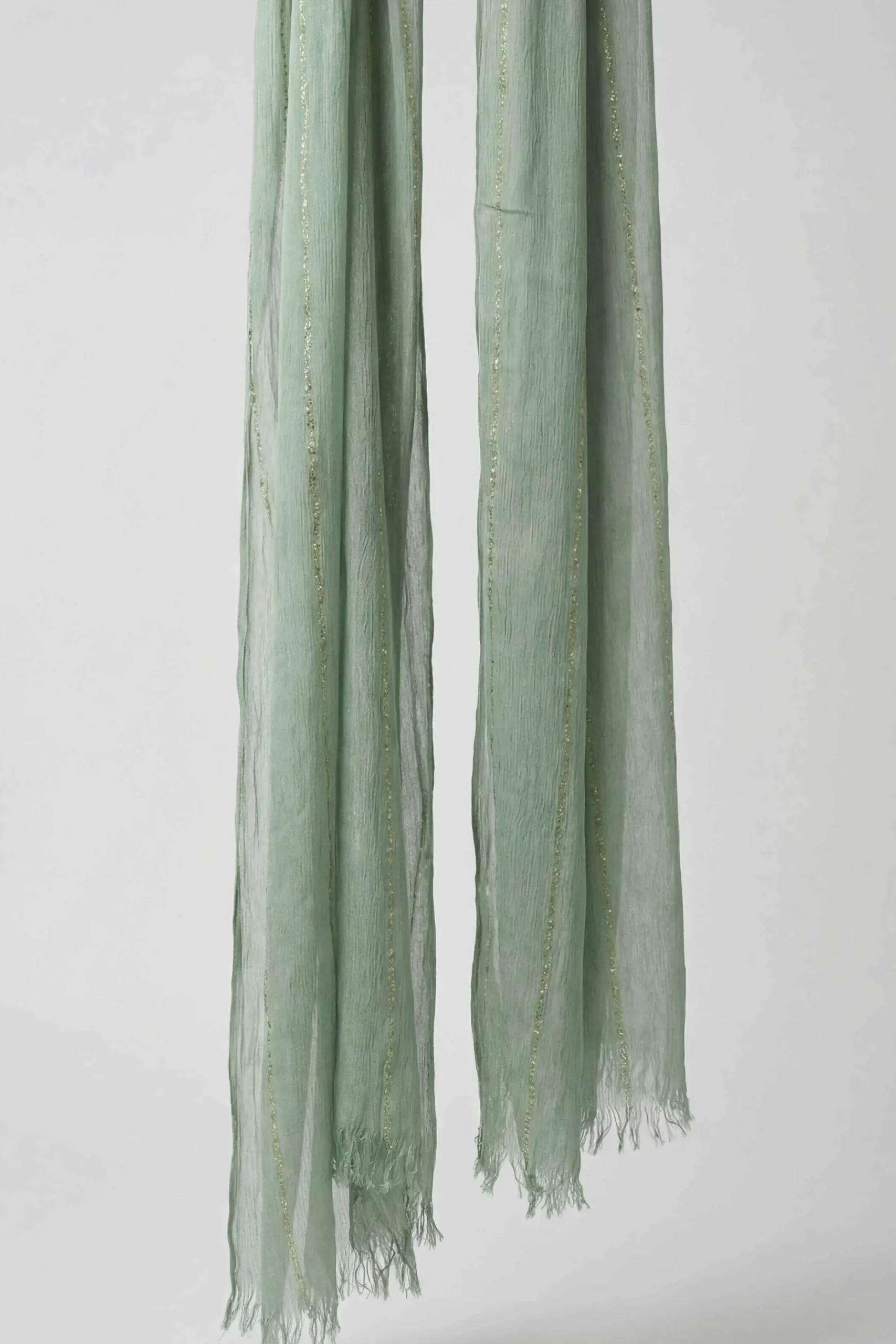Green Women Scarf-443442104