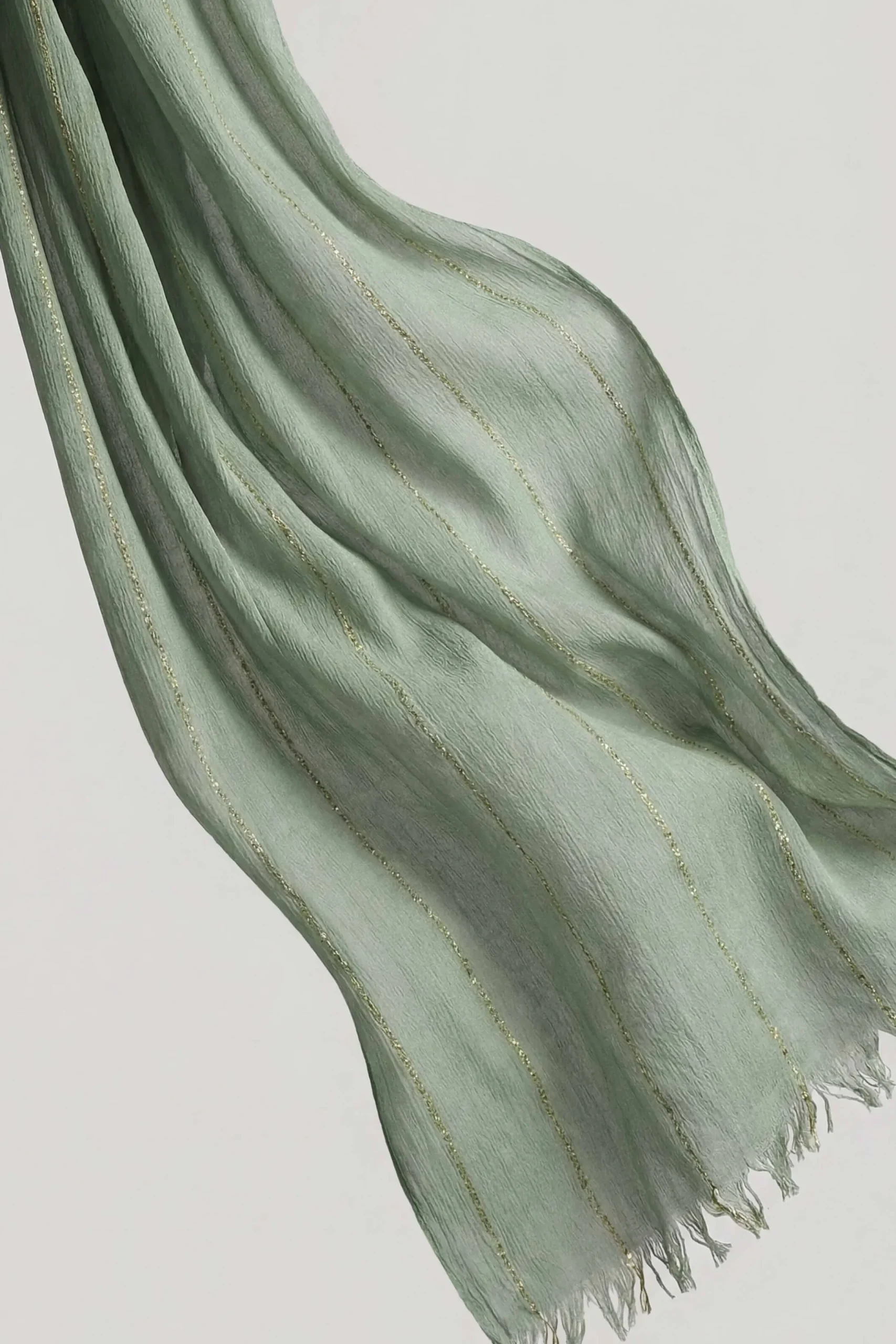 Green Women Scarf-443442104