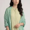Green Women Scarf-447782104