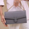 Grey Shoulder Bag-445642111