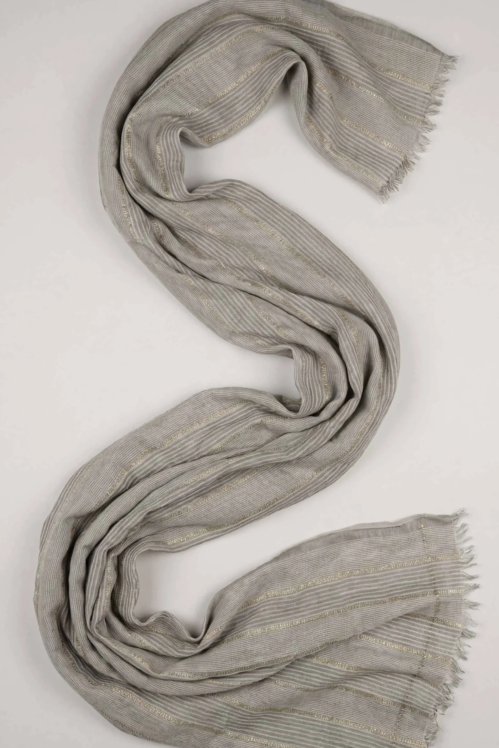 Grey Women Scarf-443412111