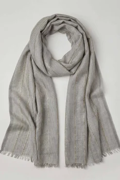 Grey Women Scarf-443412111