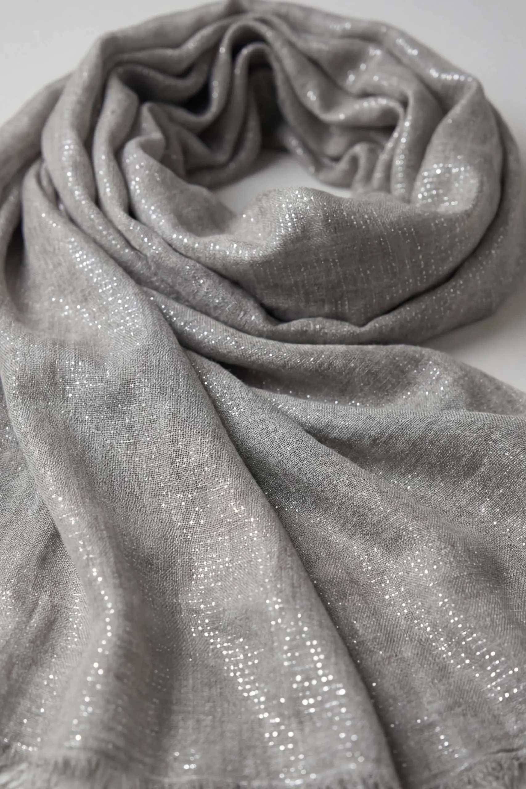 Grey Women Scarf-443432111
