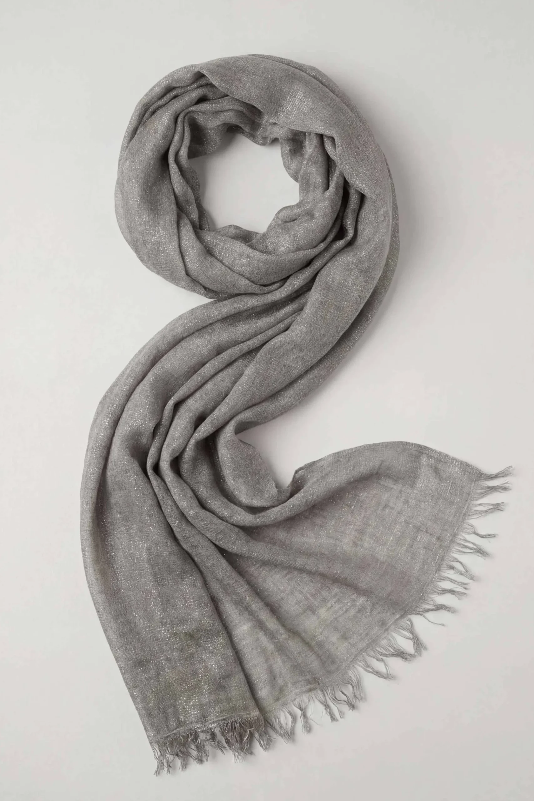 Grey Women Scarf-443432111