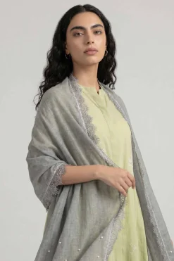 Grey Women Scarf-447912111
