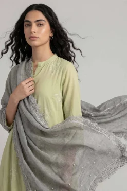 Grey Women Scarf-447912111