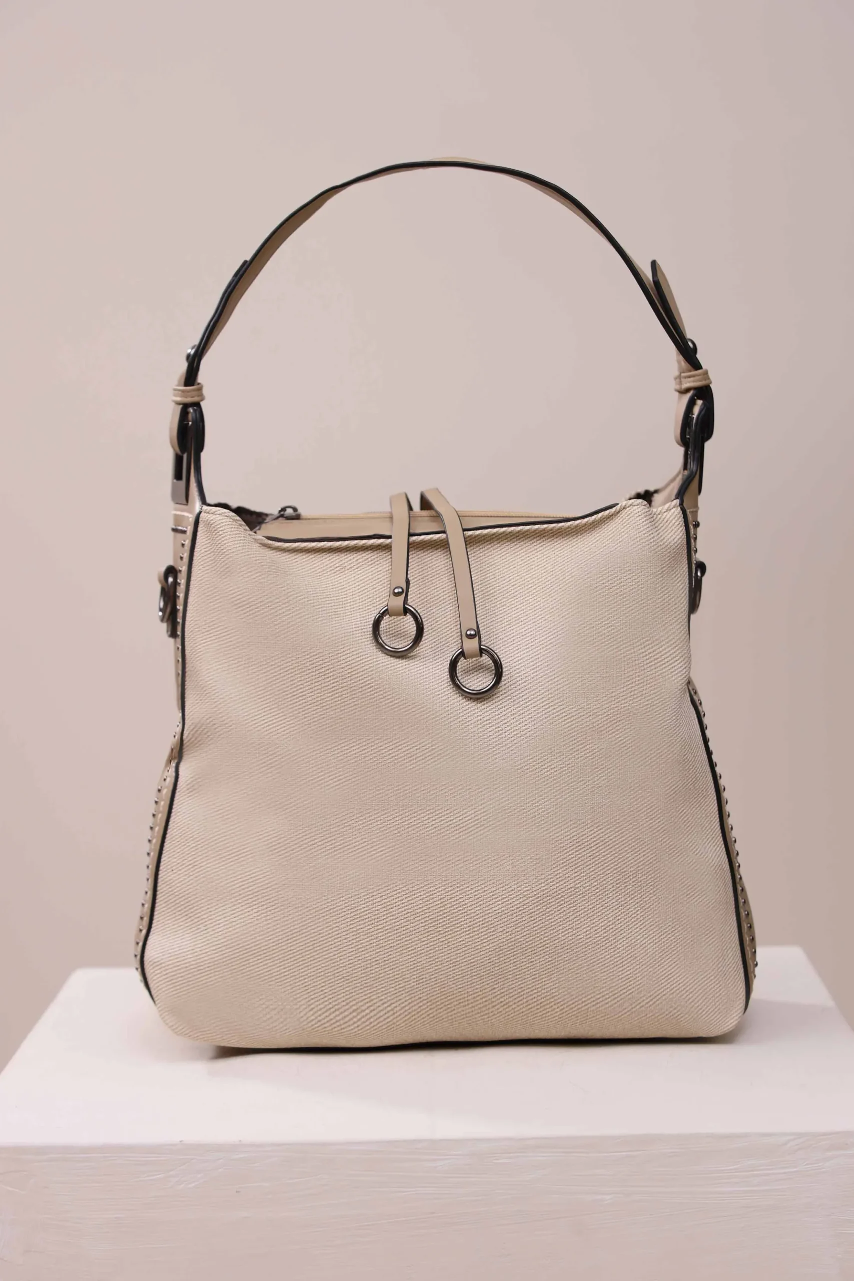 Khaki Hand Bag-444322130