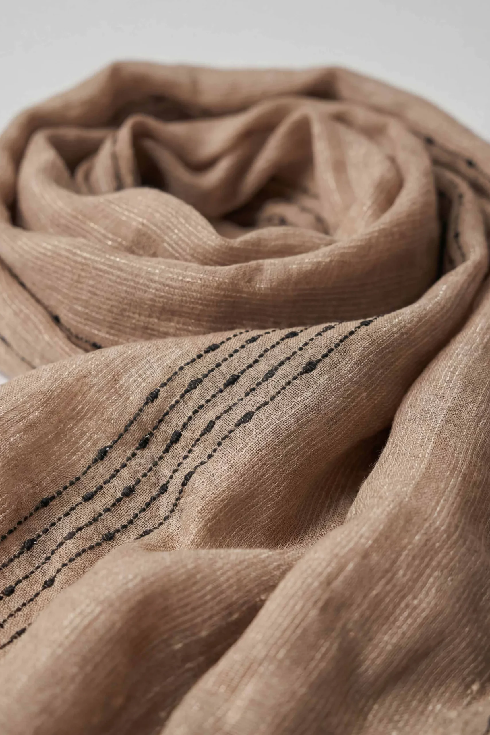 Khaki Women Scarf-443402130