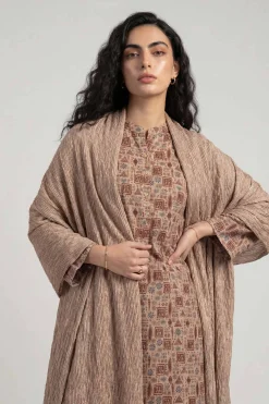 Khaki Women Scarf-447922130