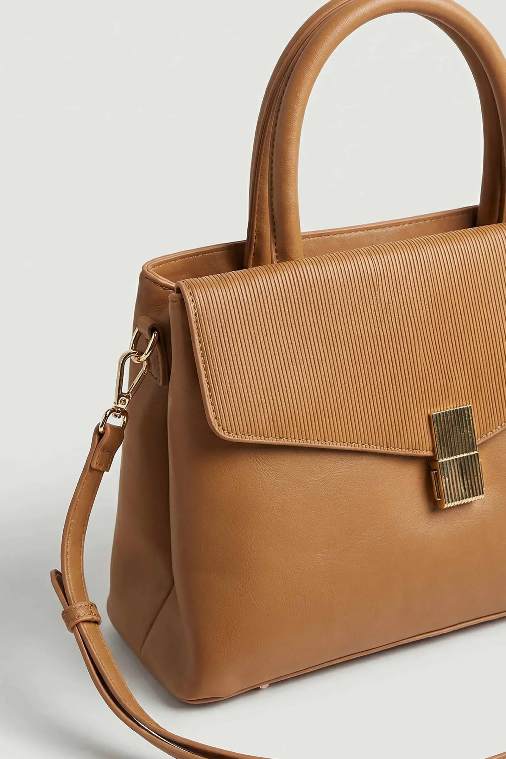 Light Coffee Hand Bag-445682117