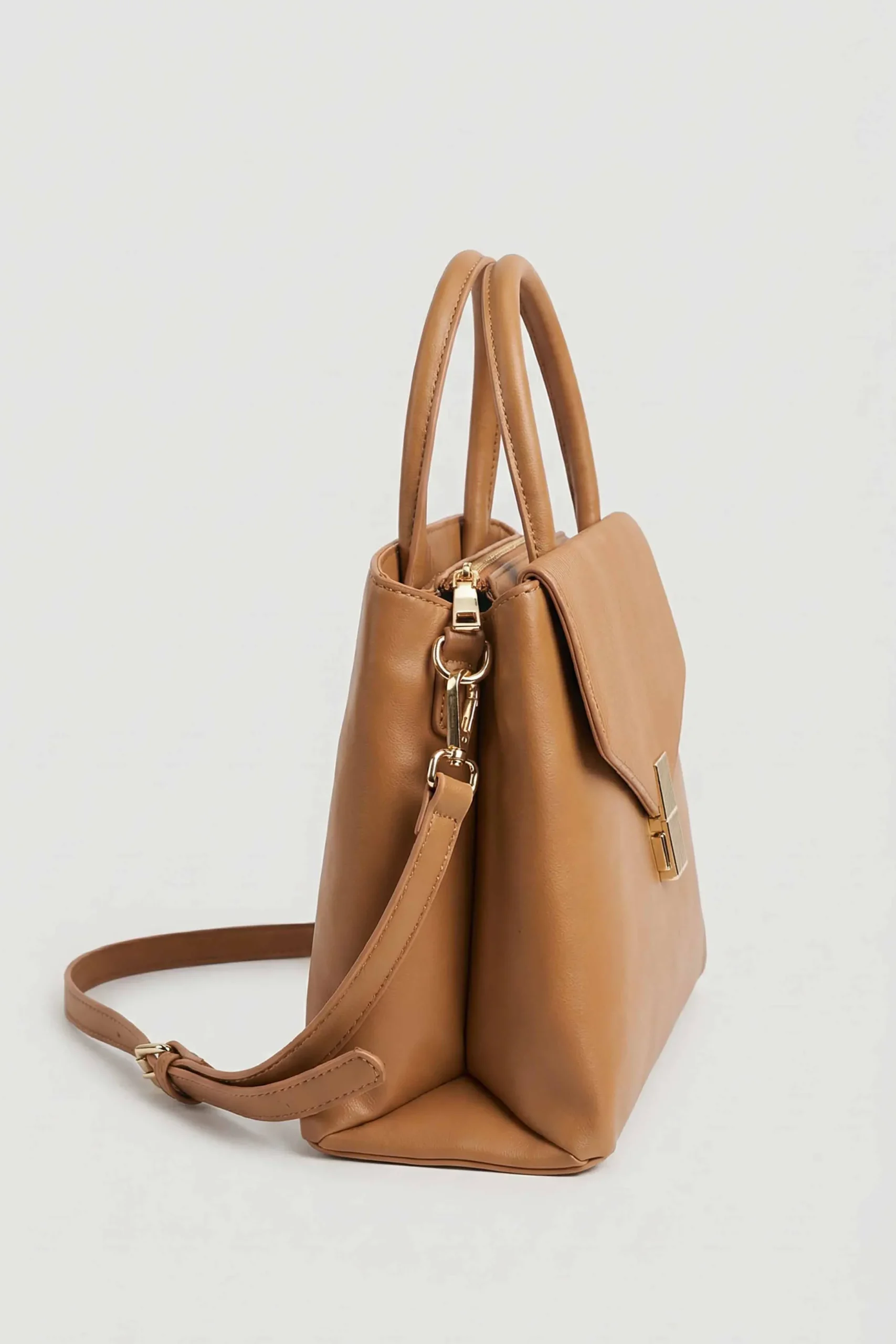 Light Coffee Hand Bag-445682117