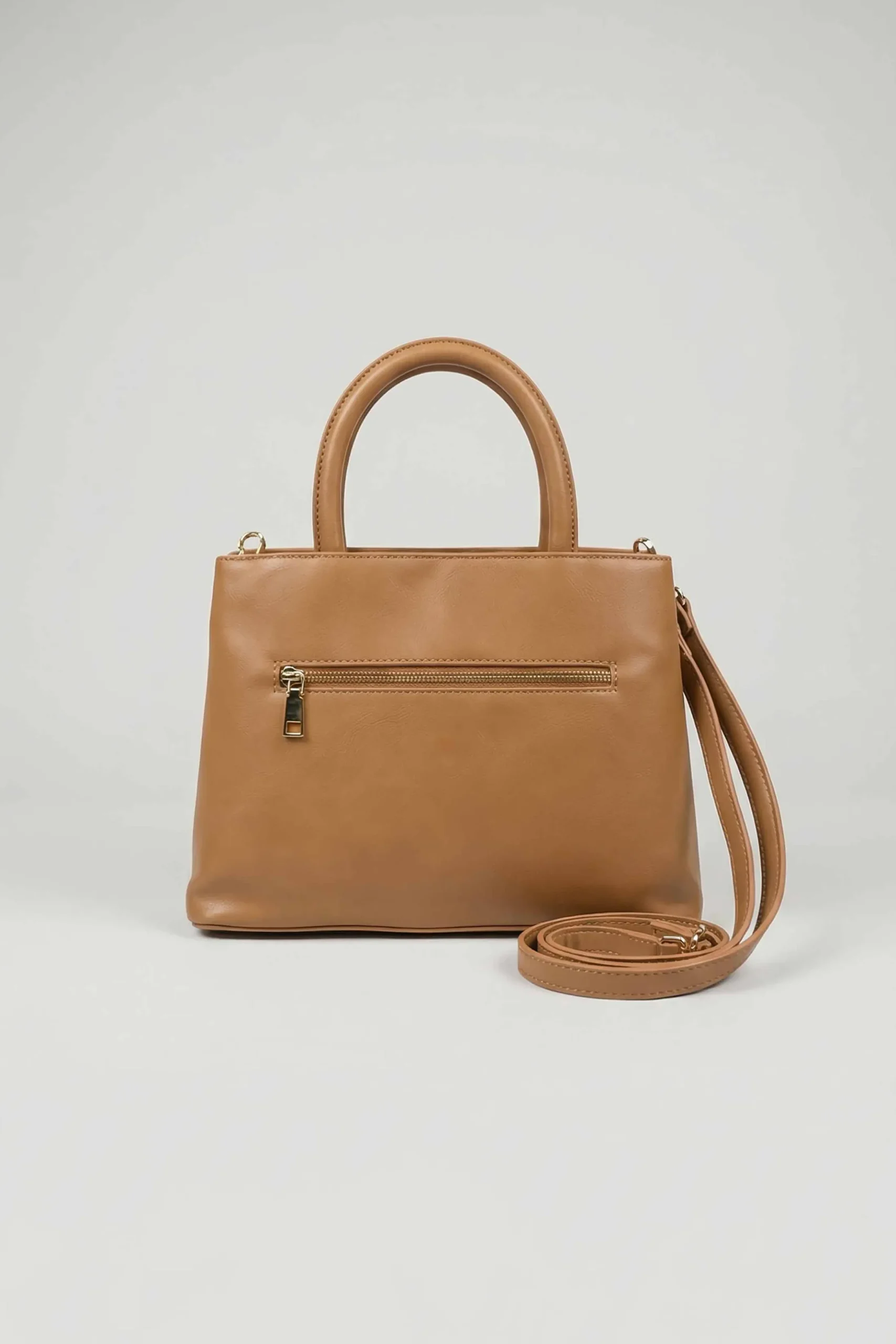 Light Coffee Hand Bag-445682117
