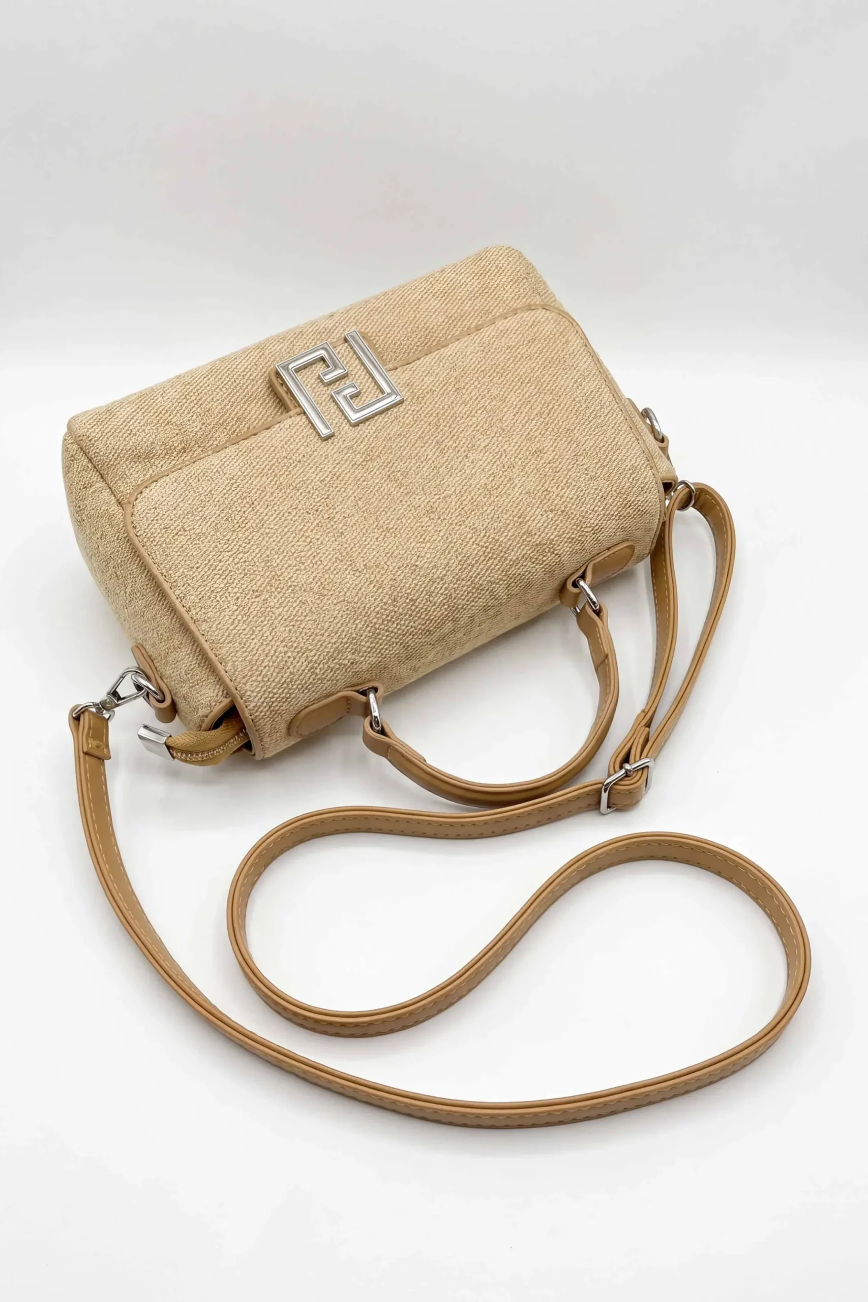 Light Khaki Hand Bag-449172130