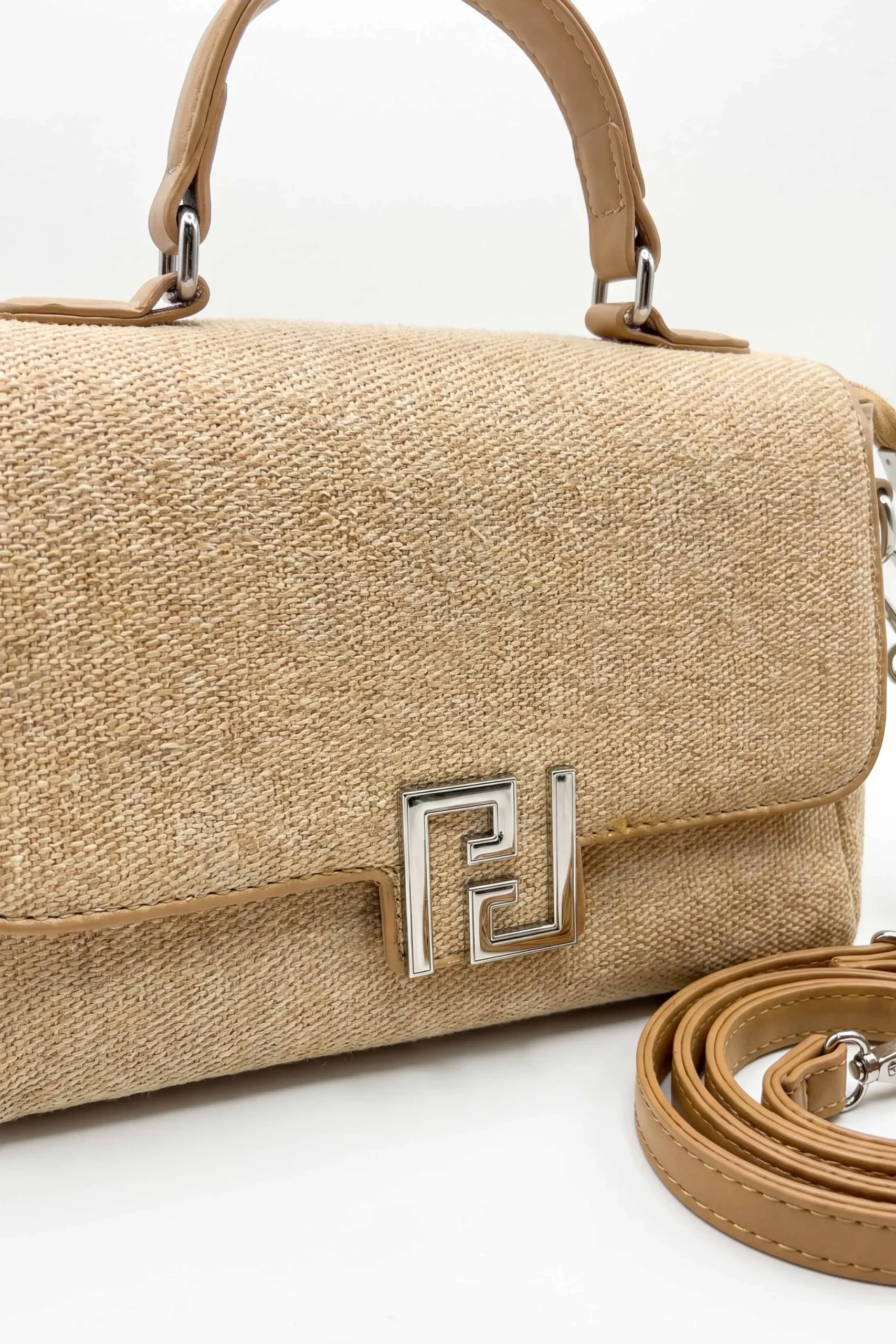 Light Khaki Hand Bag-449172130