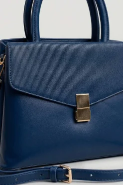 Navy Hand Bag-445682121