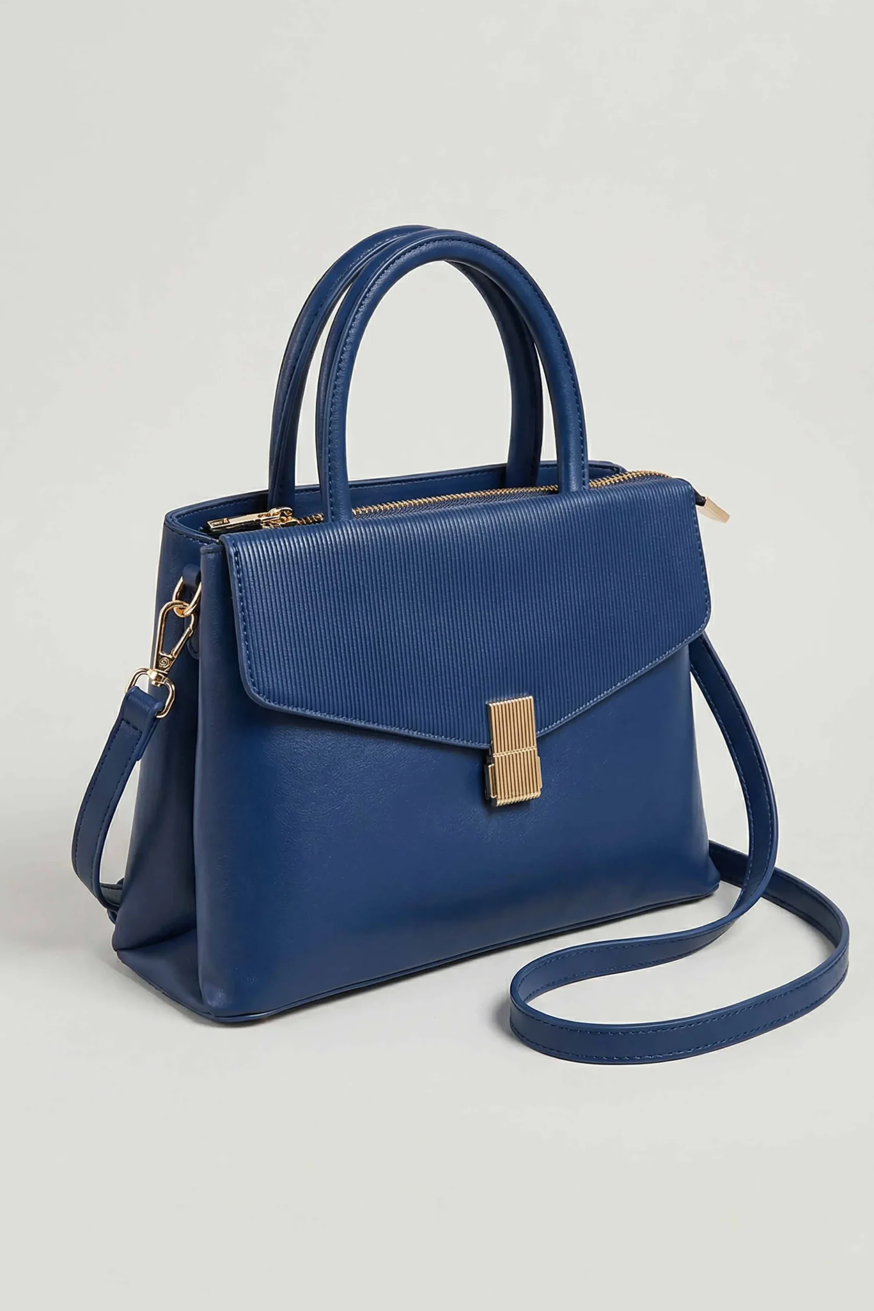 Navy Hand Bag-445682121