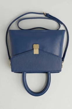 Navy Hand Bag-445682121