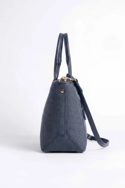 Navy Shoulder Bag-449092121
