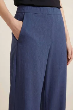 Navy Women Pants-447960121
