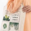 Off White Fabric Bag-448252107