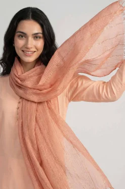 Orange Women Scarf-447792106