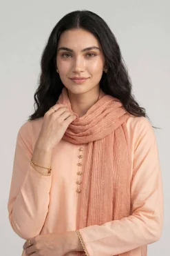 Orange Women Scarf-447792106
