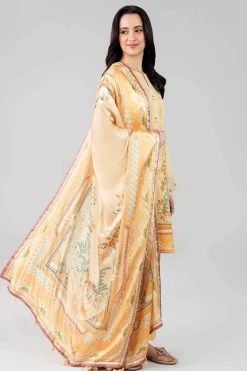 3 Piece - Digital Printed Embroidered Suit - 42601798