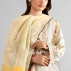 3 Piece - Digital Printed Embroidered Suit - 42601708