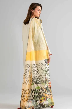 3 Piece - Digital Printed Embroidered Suit - 42601708