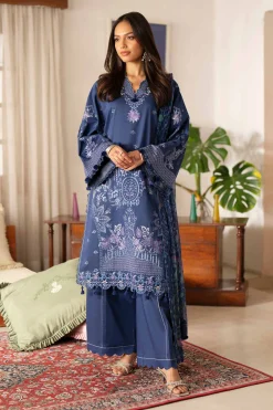 3 Piece - Digital Printed Embroidered Suit - 42601703