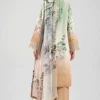 3 Piece - Digital Printed Embroidered Suit - 42601214