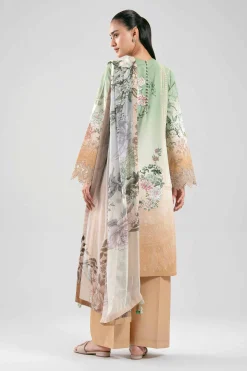 3 Piece - Digital Printed Embroidered Suit - 42601214