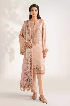 3 Piece - Digital Printed Embroidered Suit - 42502215