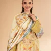 3 Piece - Digital Printed Embroidered Suit - 42501847