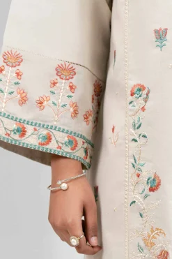 3 Piece - Digital Printed Embroidered Suit - 42601527