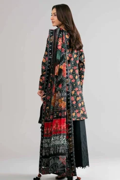 3 Piece - Digital Printed Embroidered Suit - 42601746